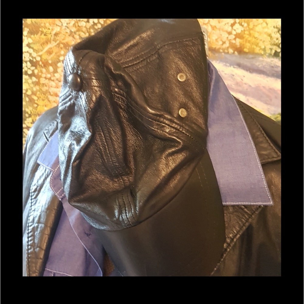 Wilson Leather hat by M.Julian Leather adjustable